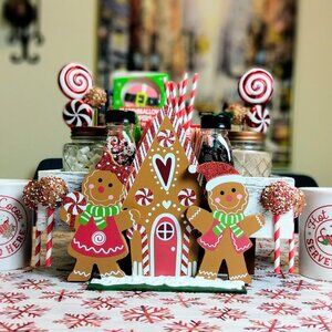 Gingerbread Peppermint Hot Cocoa/ Coffee/ Treat Bar or Station